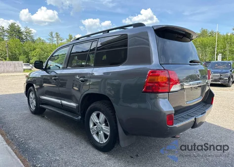 2013 Toyota Land Cruiser from USA, damaged, VIN JTMHY7AJ8D4016294